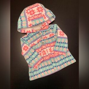 ⭐️2/$8.00⭐️ Carter’s 3m Hooded Coat with Bright Pink and Blue Hues